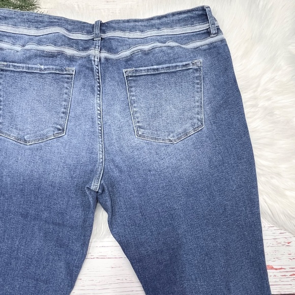 👖|•KANCAN•| Distressed Stretch Skinny Jeans Size 22👖 - Picture 5 of 8